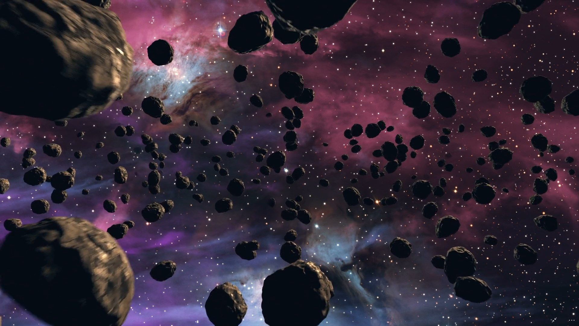 Asteroids 4K Live Wallpaper