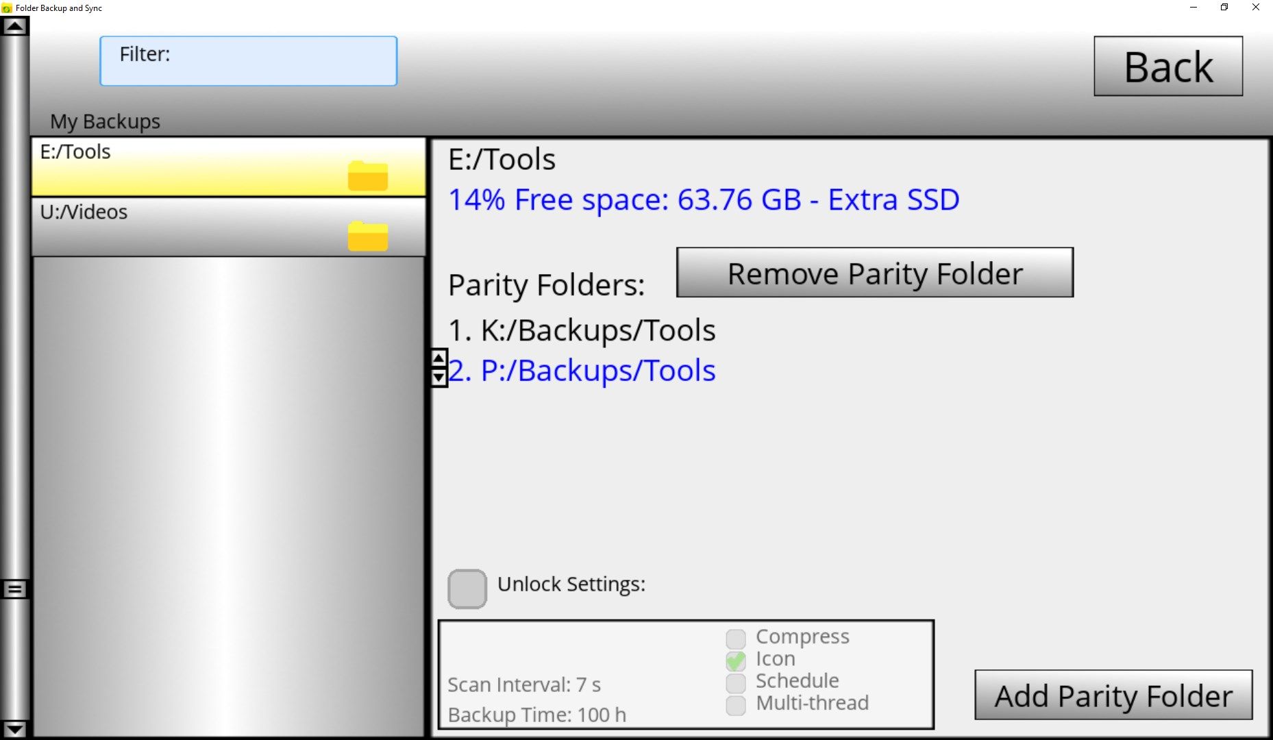 Folder Backup and Sync