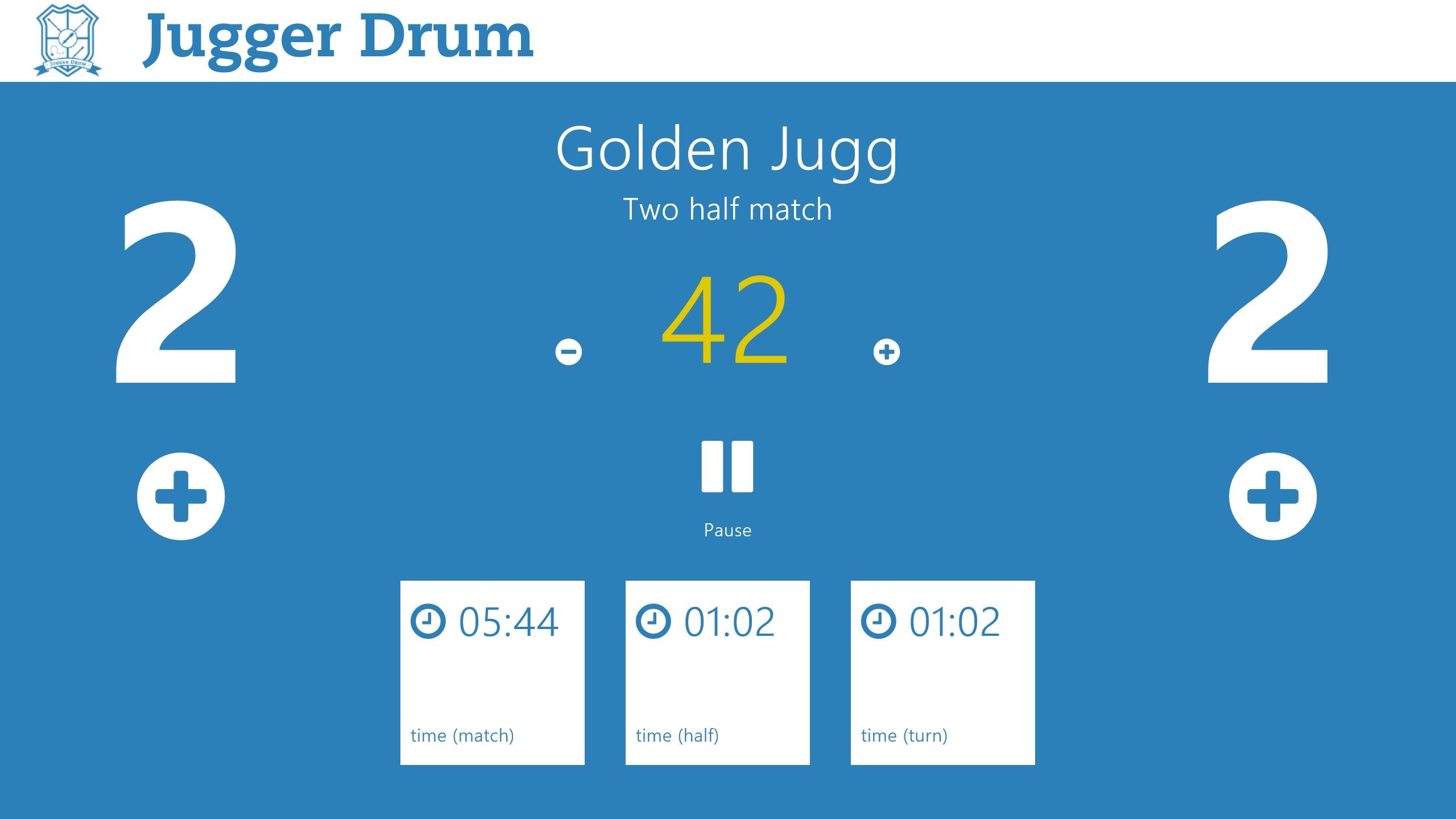 Screenshot of the 'Golden Jugg' mode