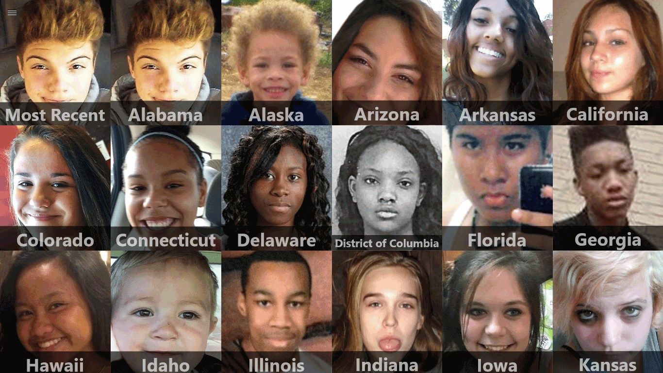 Missing Children in all 50 States
