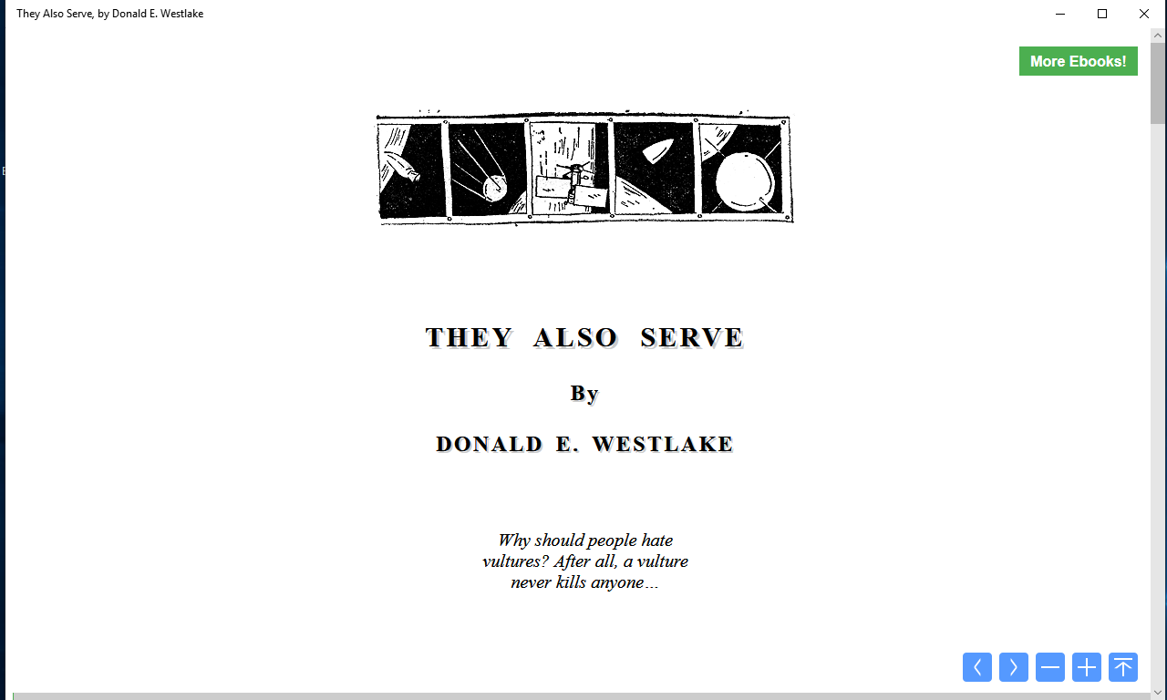 They Also Serve, by Donald E. Westlake