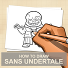 How To Draw Sans Undertale