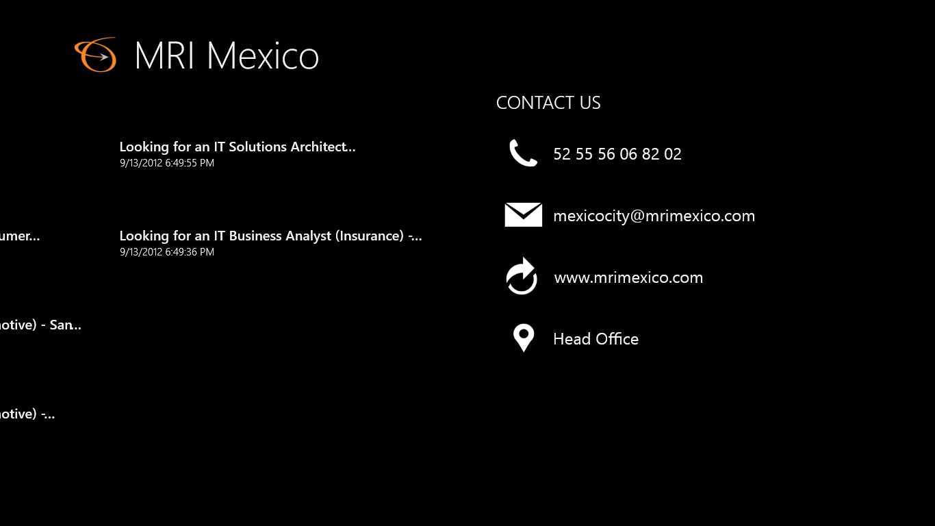 MRI Mexico App - Screenshot 3