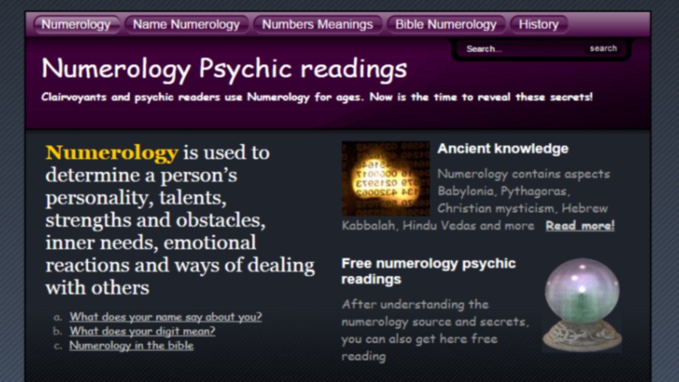 calculate your numerology number and teach you how to calculate for your friends and family.