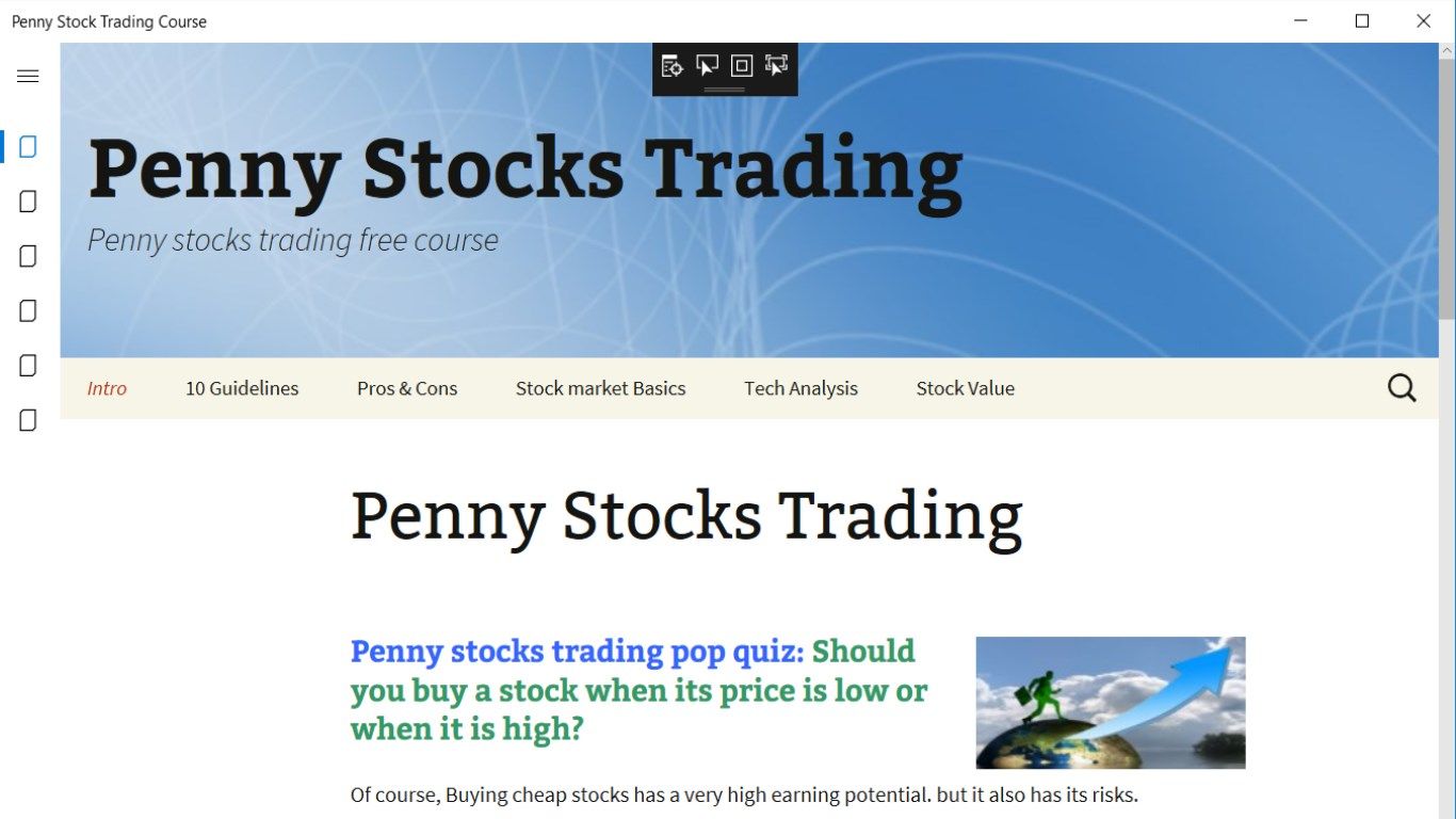 Penny Stock Trading Course