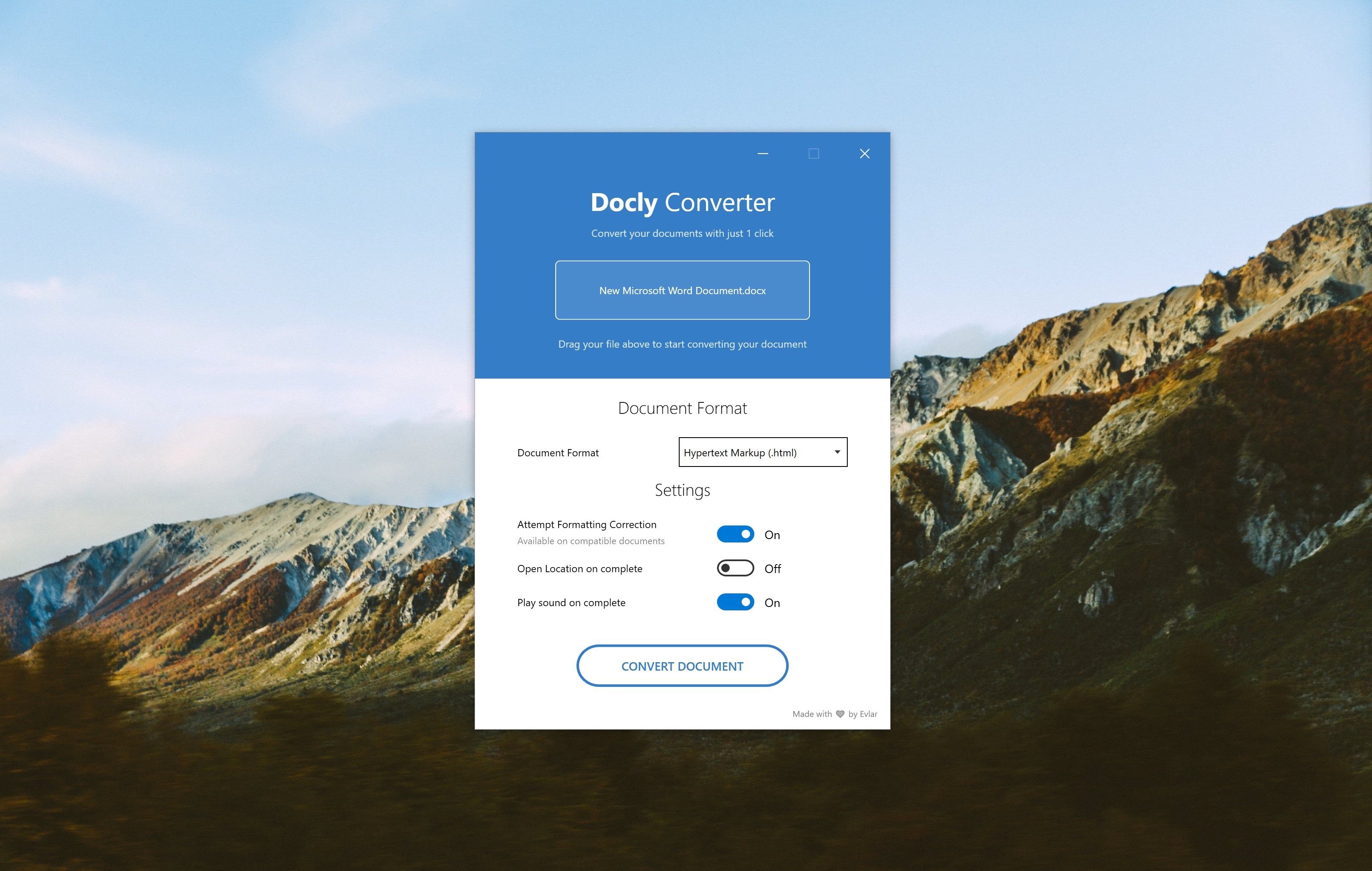 Docly - 1 Click Document Converter