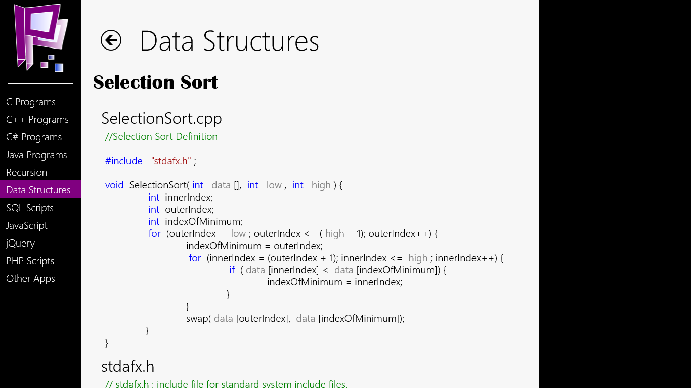 Selection Sort (Data Structures)