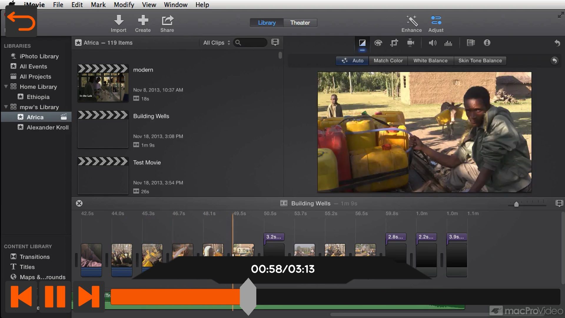 Color Correction Course For iMovie