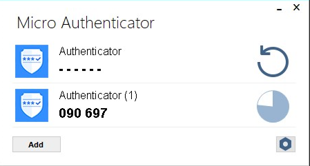 Micro Authenticator - Two Factor (2FA) app