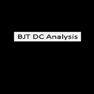 BJT DC Analysis