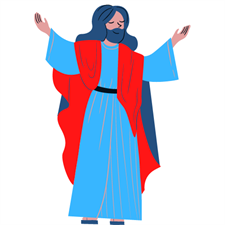 Bible For Kids: Simple Coloring Game