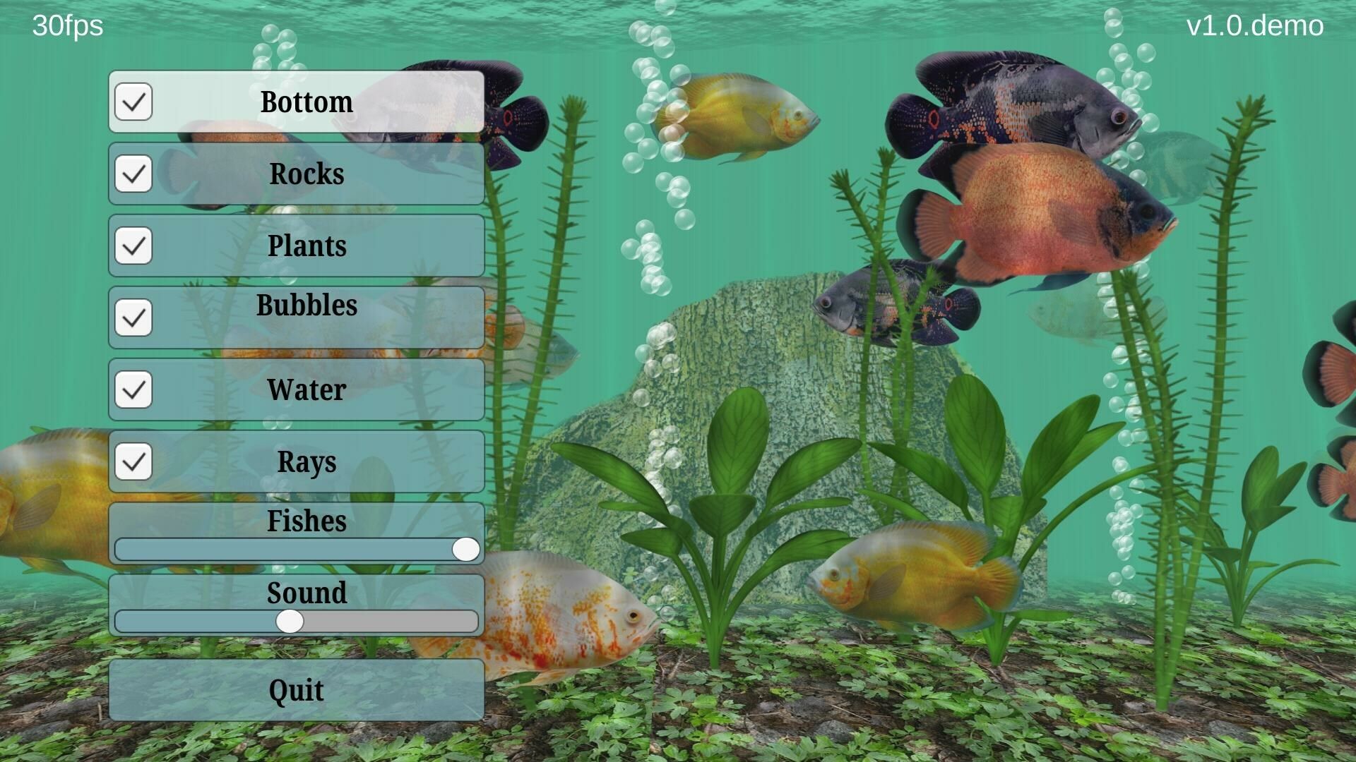 Oscar Fish Aquarium - 3D Aquarium Live App