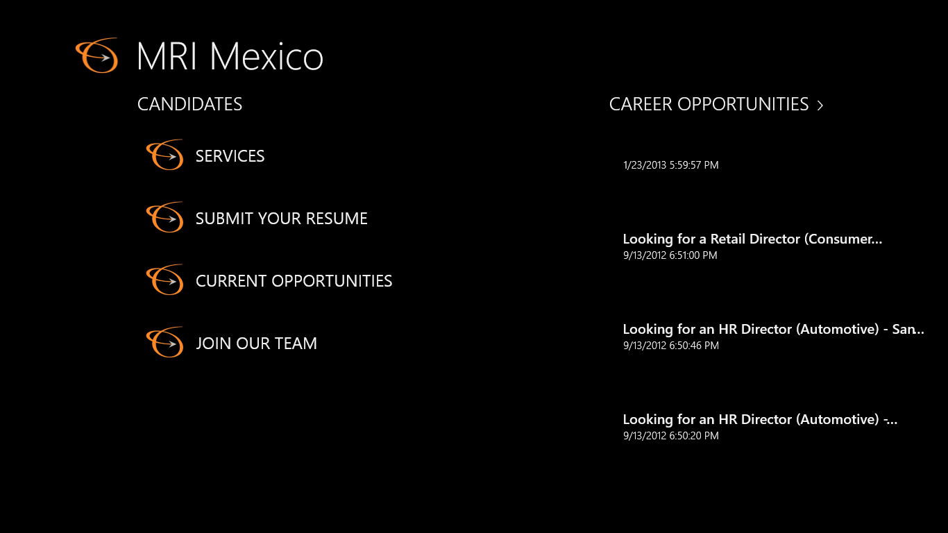 MRI Mexico App - Screenshot 2