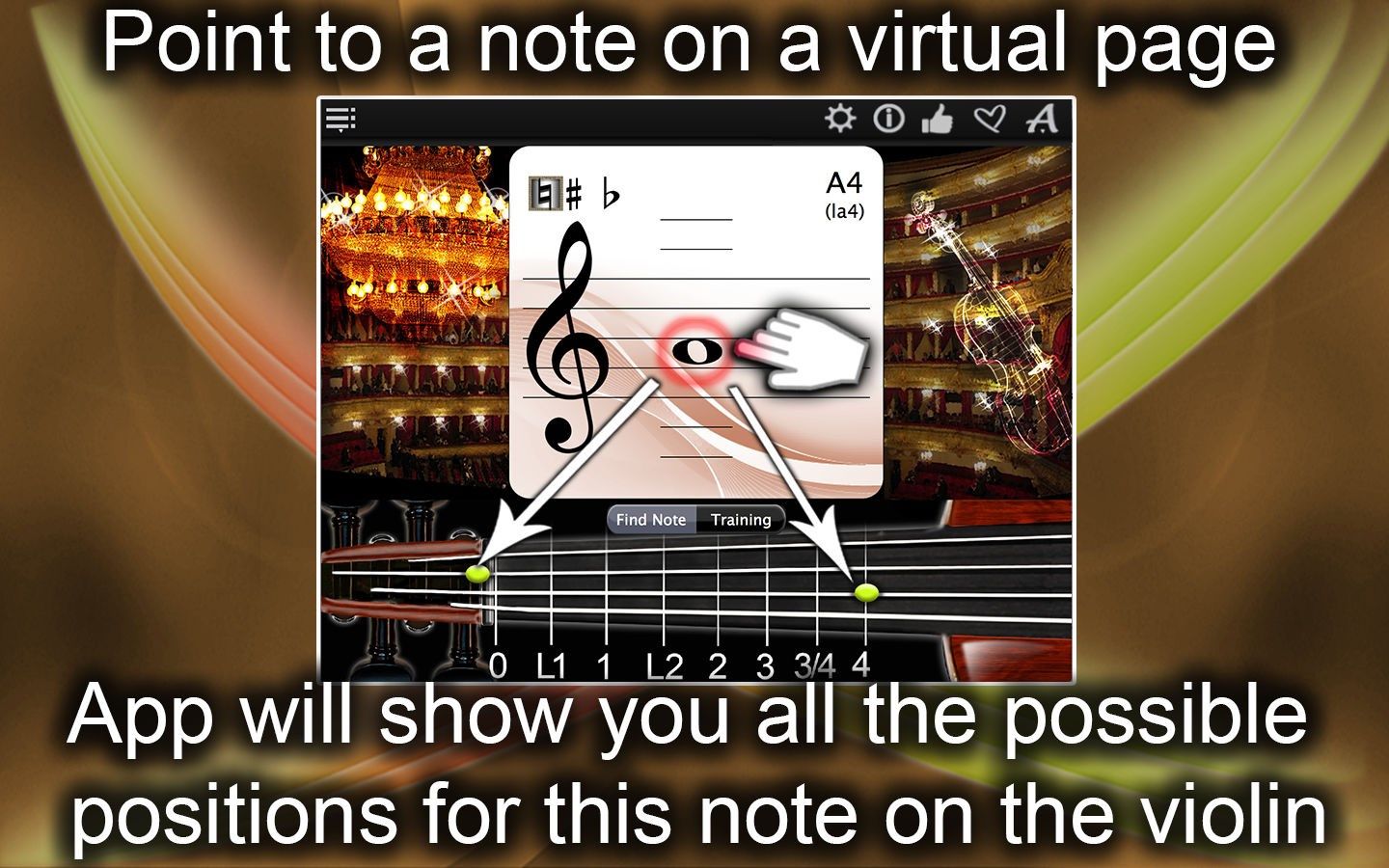 Violin Notes Finder