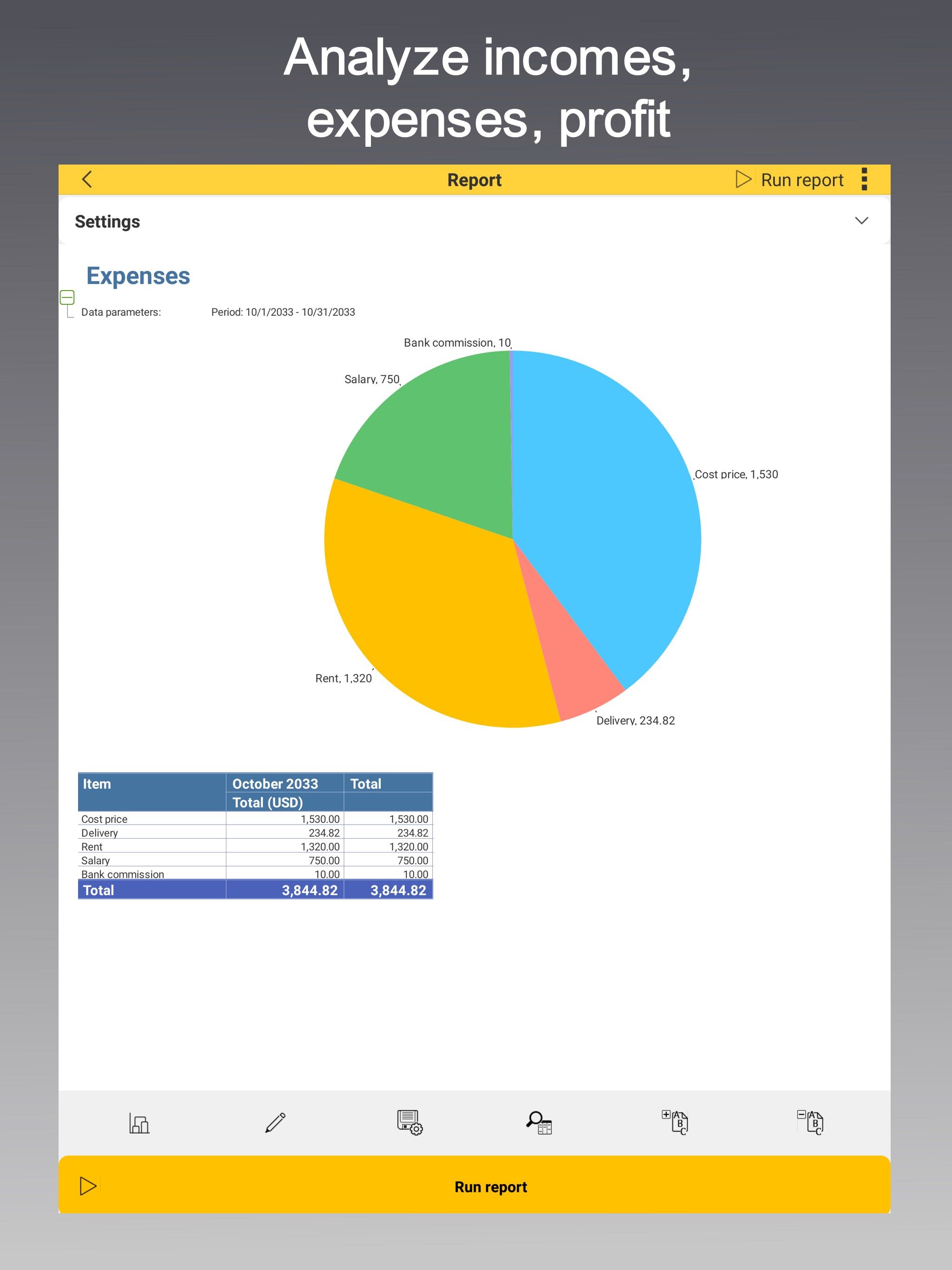 Team: Bookkeeping + Inventory + Sales tracker