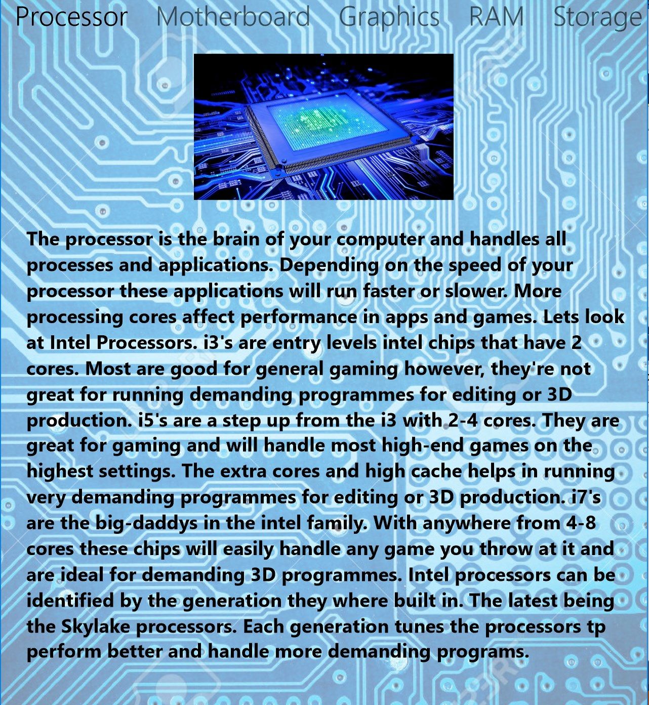 Computer Hardware Information
