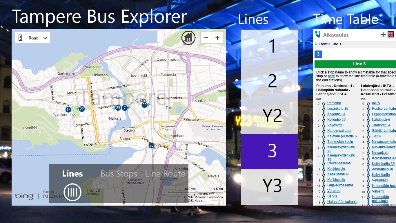 Buses in realtime
