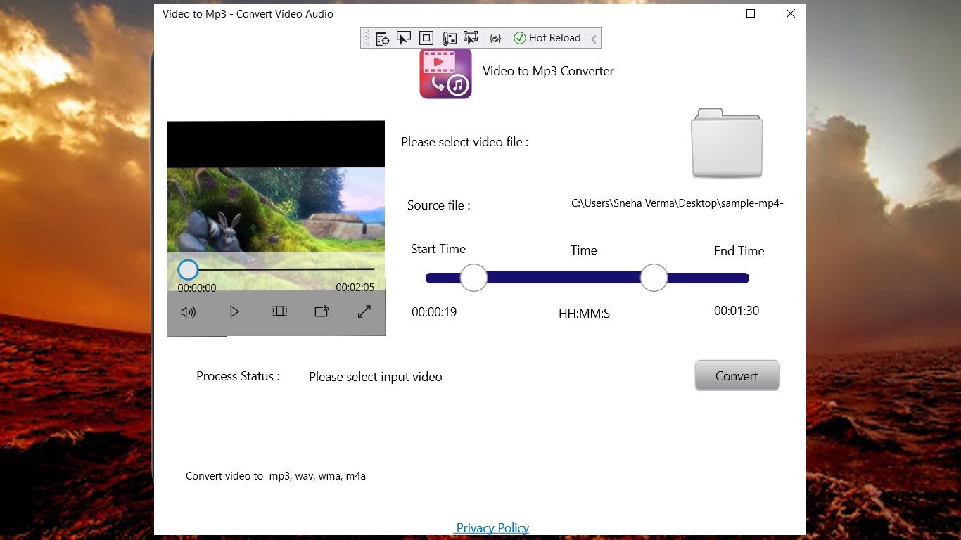 Video to Mp3 - Convert Video Audio