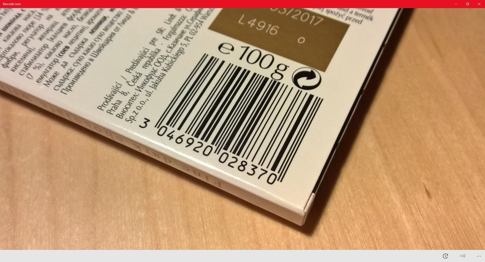 Barcode Lens for Business