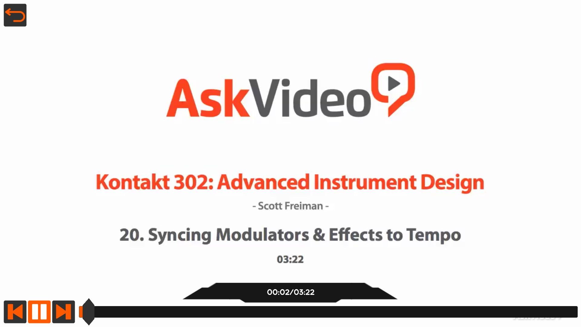 Advanced Instrument Design Course for Kontakt 5