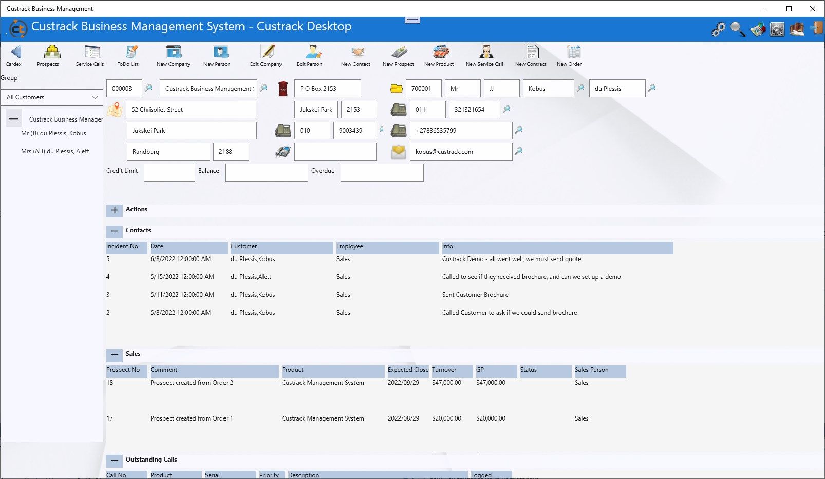 Holistic view of Customer