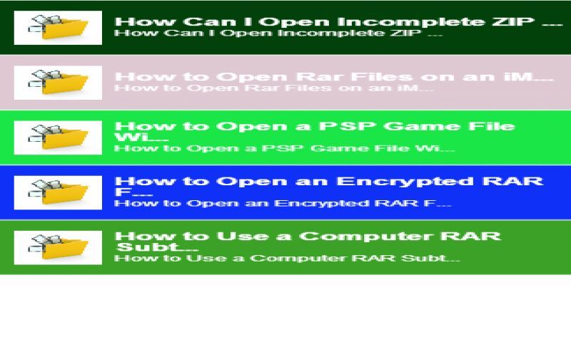 RAR File Opener