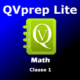 QVprep Lite Math Classe 1 in French