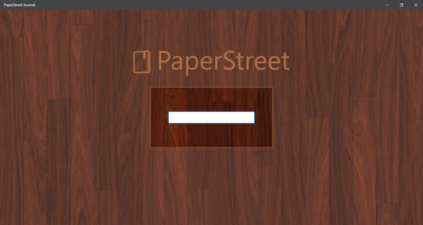 PaperStreet Journal