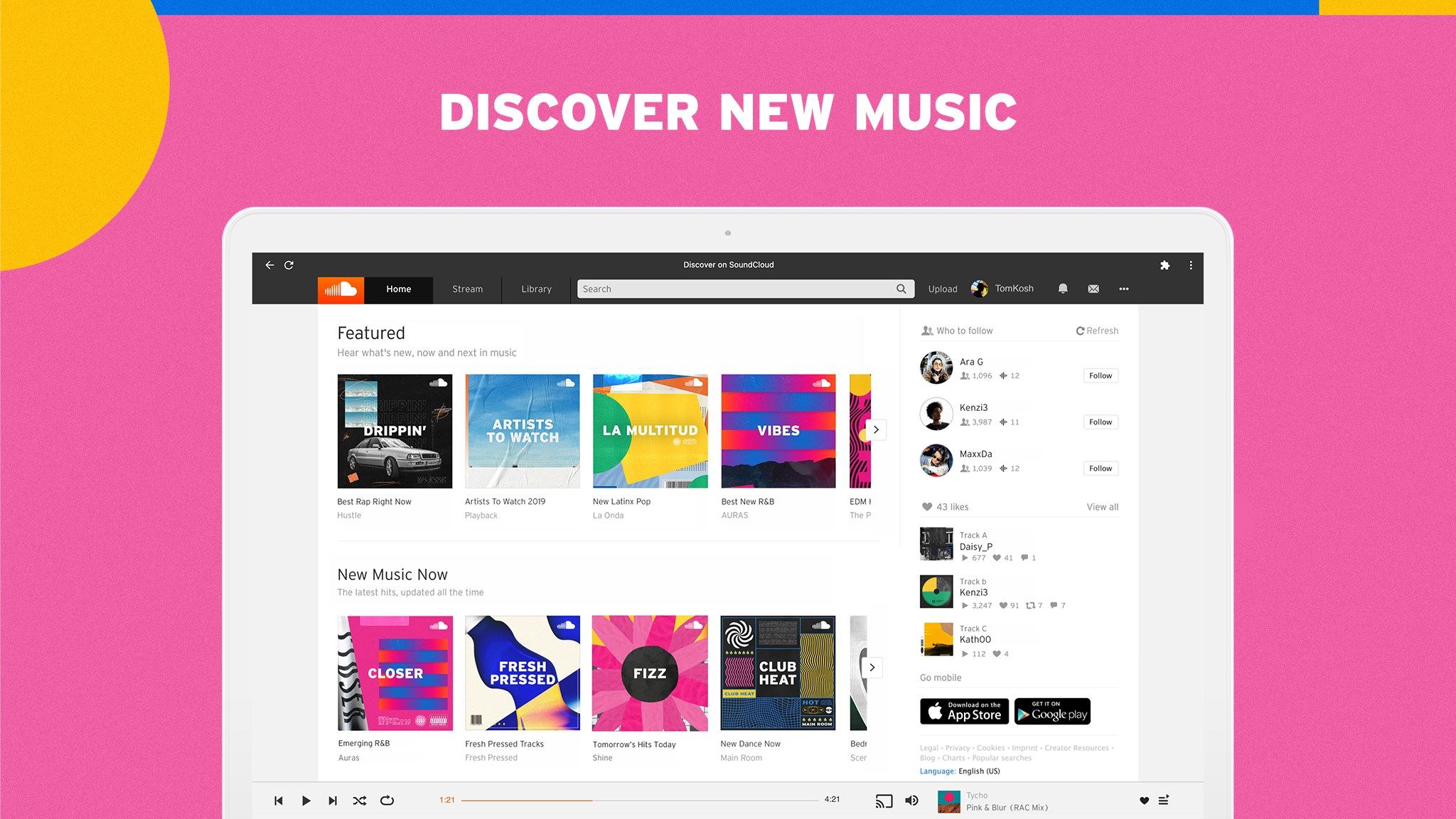 Discover new music