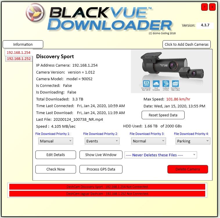 Blackvue Downloader