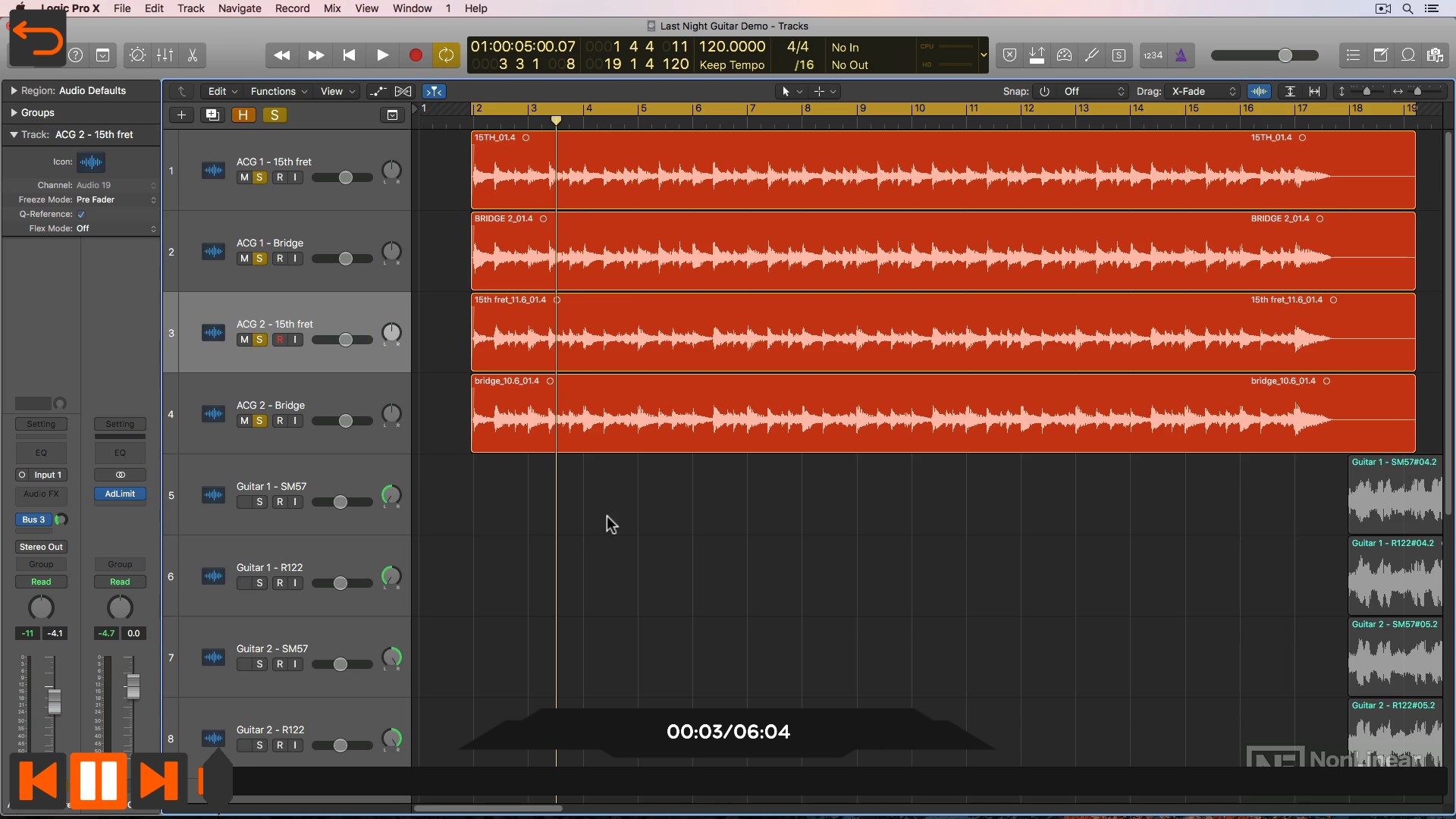 Recording Guitars Course for Logic Pro X