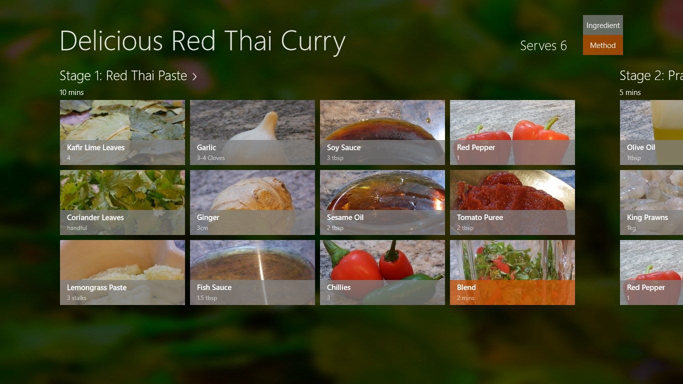 An overview of all the ingredients and steps required to make the perfect dish.