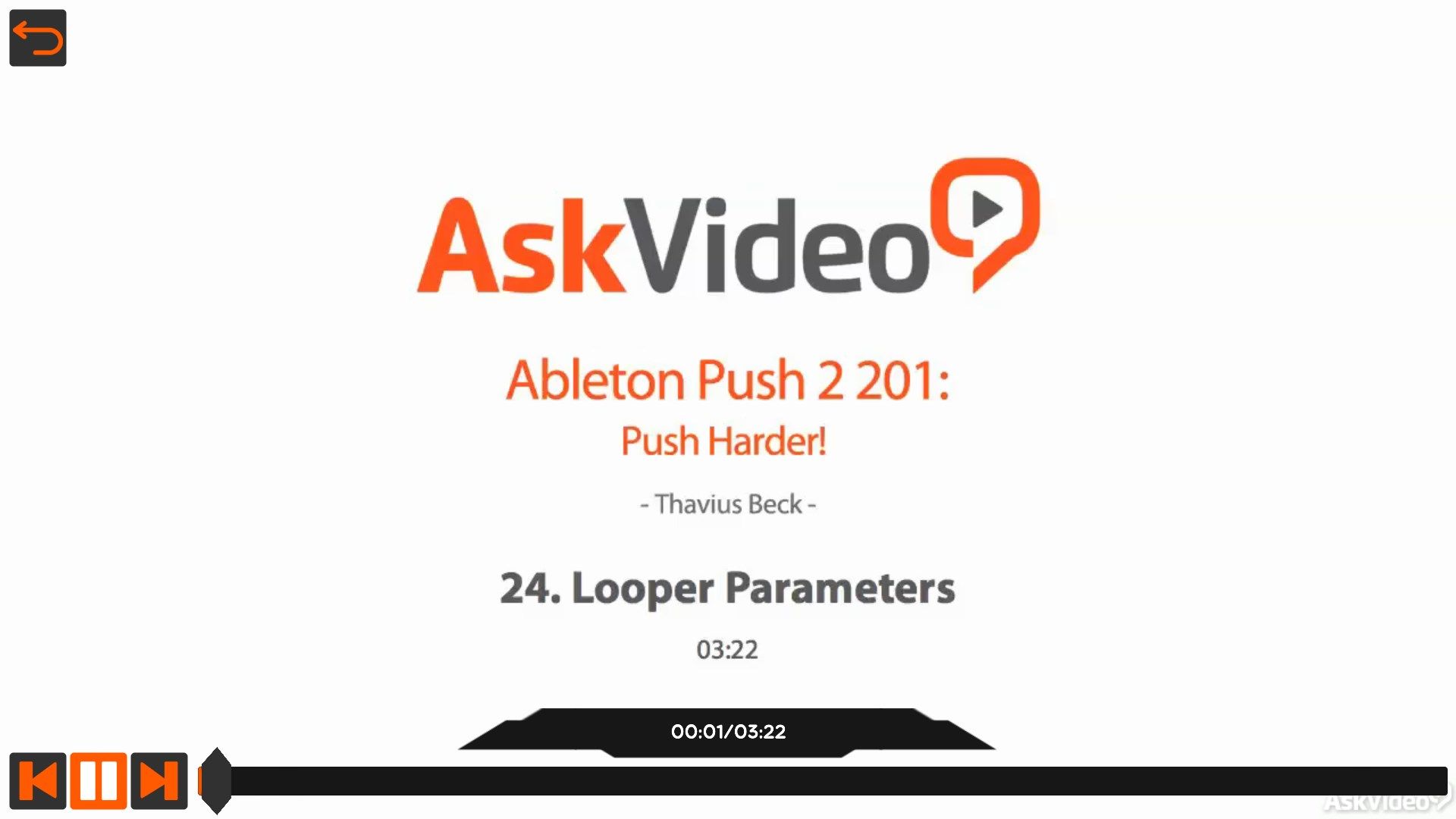 Push 2 Harder Adv Course By Ask.Video