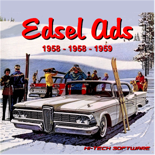 Edsel Ads 1958 - 1959 - 1960