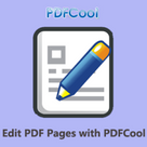 Edit PDF Pages with PDFCool