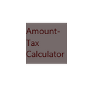 Amount/Tax Calculator