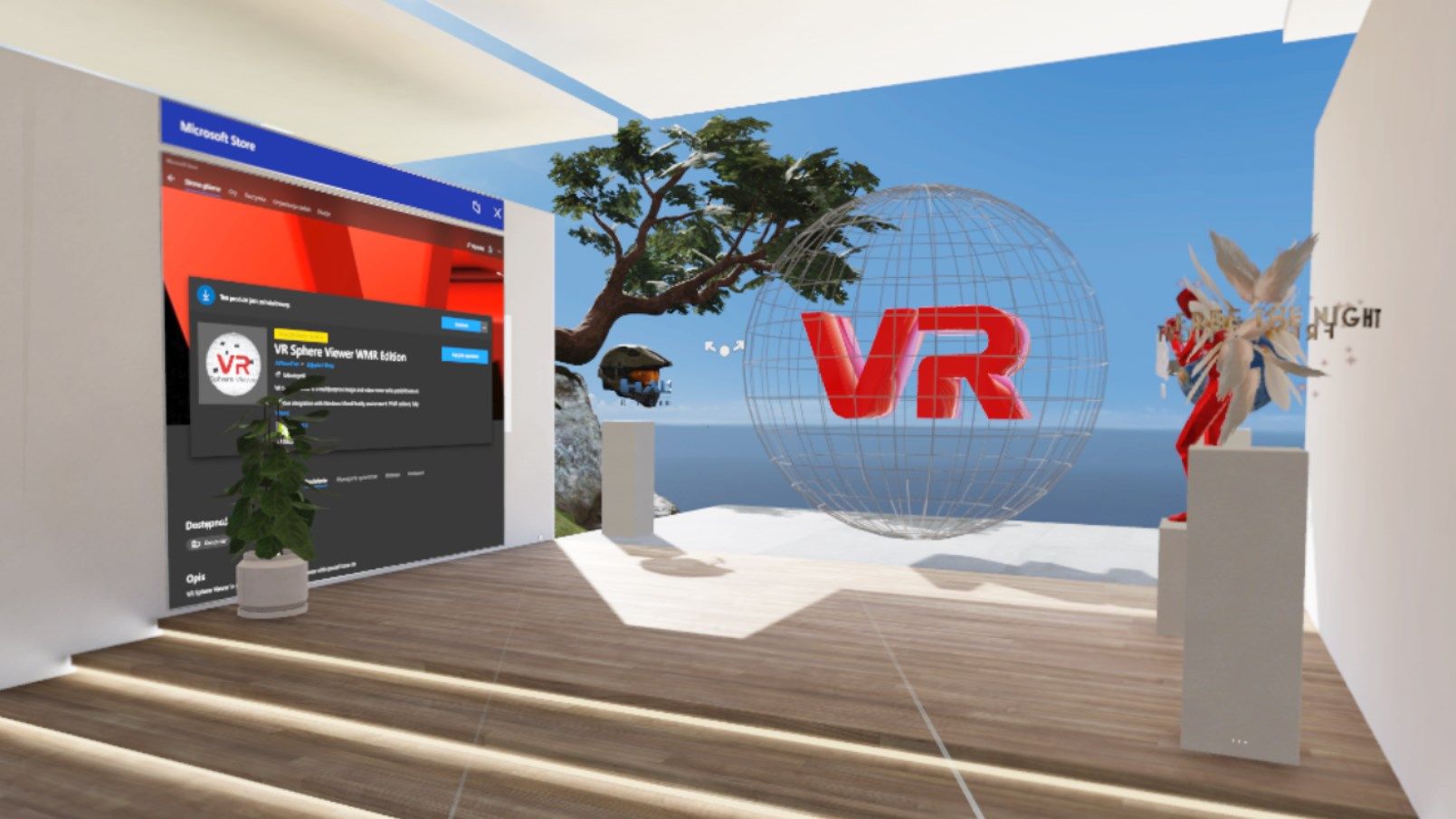 Mixed Reality launcher ready to immerse into VR viewing!