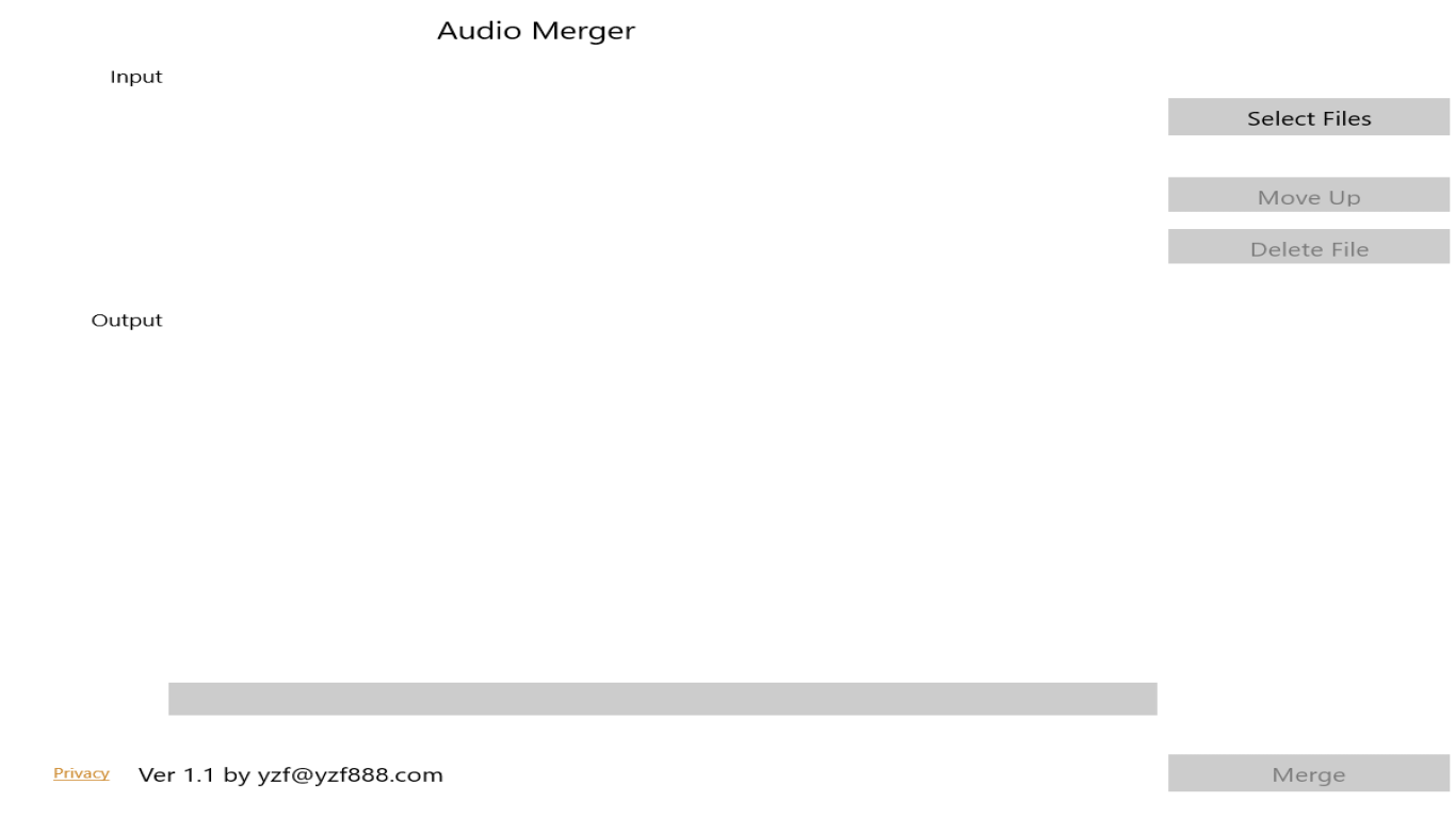 Audio Merger