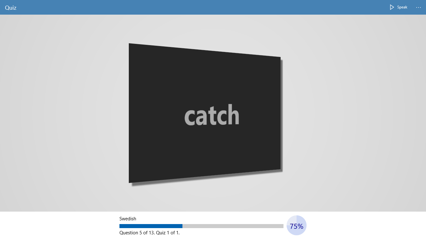 Use flash card for practicing.