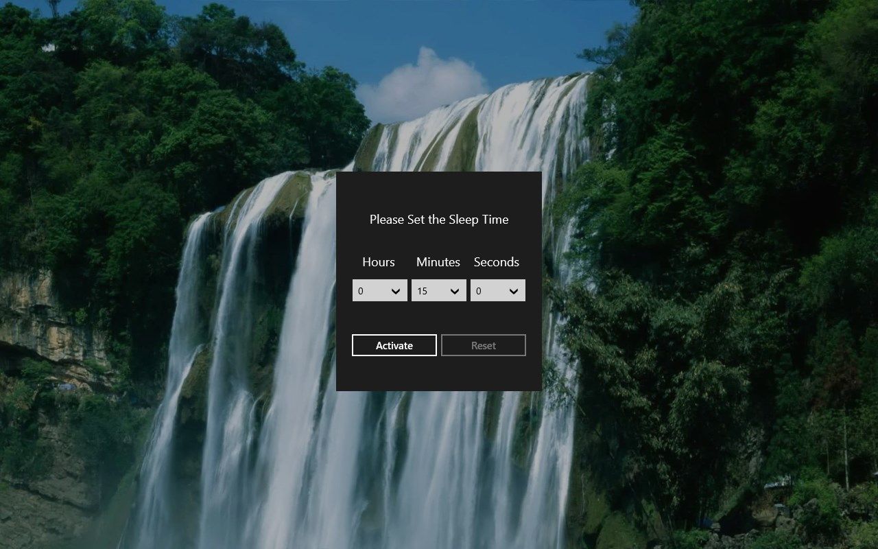 Virtual Waterfall