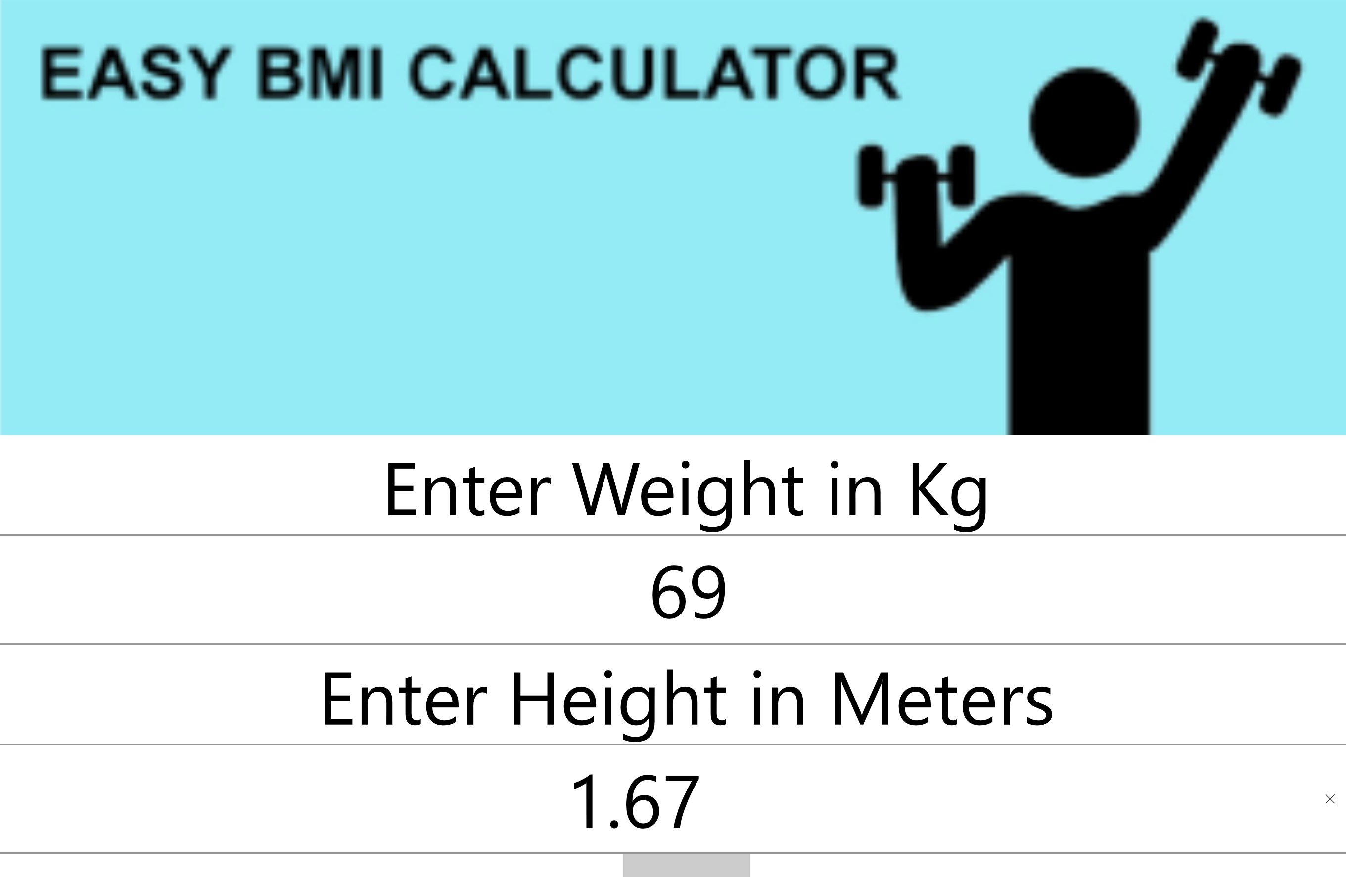 Honest BMI Calculator