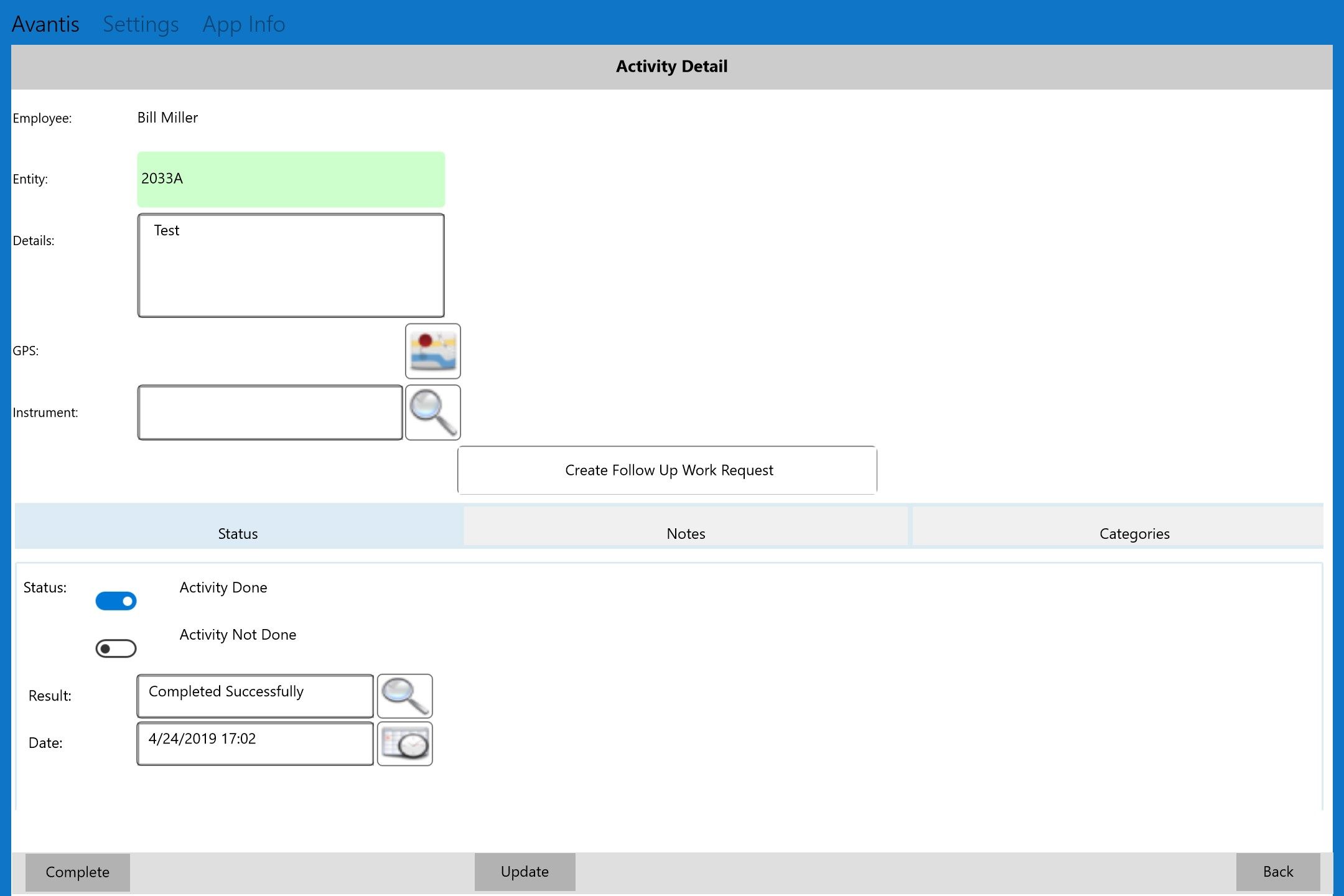 AVEVA Mobile Maintenance V9.1