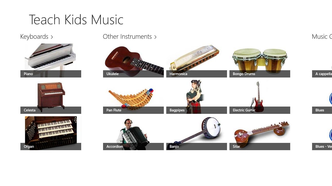 Keyboards and Other Instruments