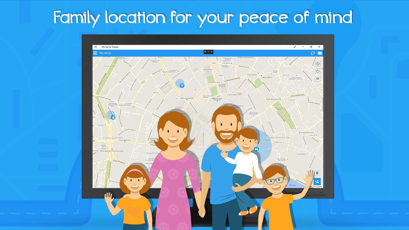 Family GPS Tracker Desktop