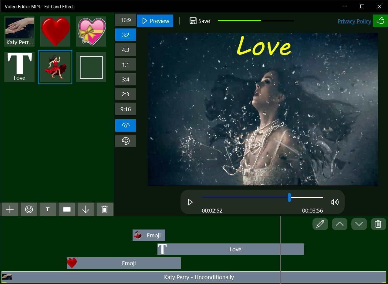 Video Editor MP4 - Edit and Effect