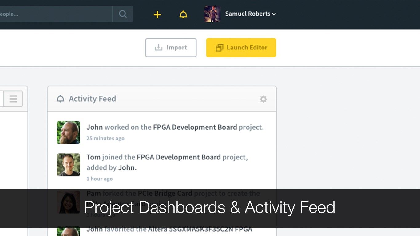 Team and project management made easy. Dashboards and activity feed let everyone assess project status at a glance