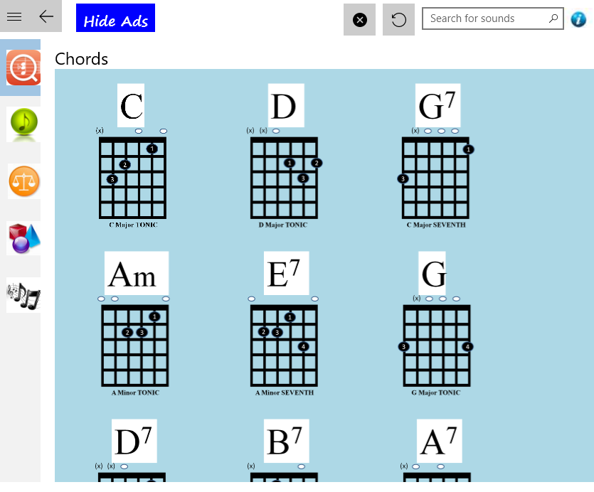 Chords Page
