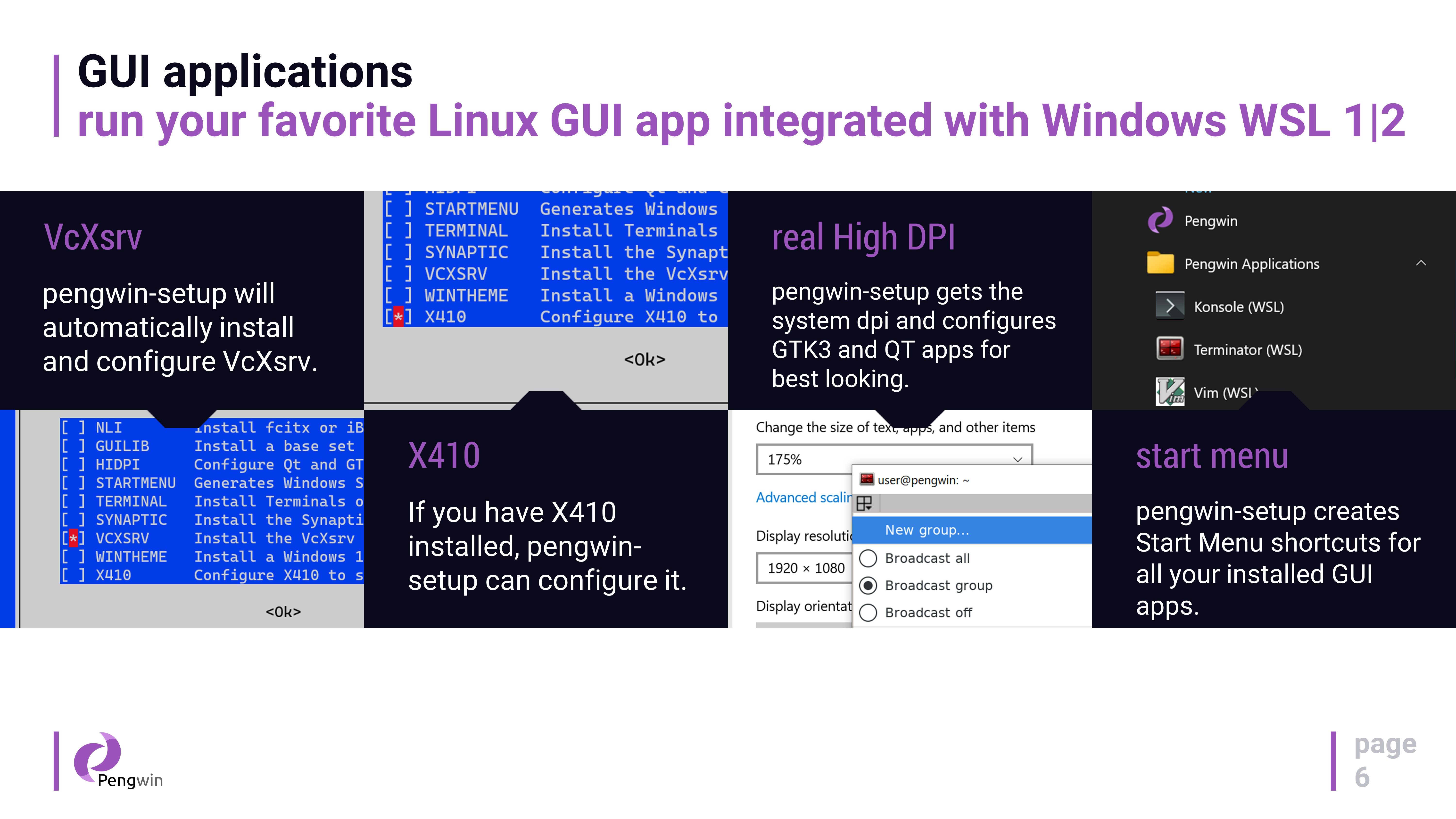 run your favorite Linux GUI app integrated with Windows WSL 1|2