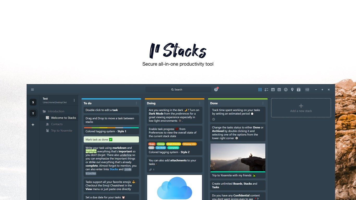 Stacks - Project Manager