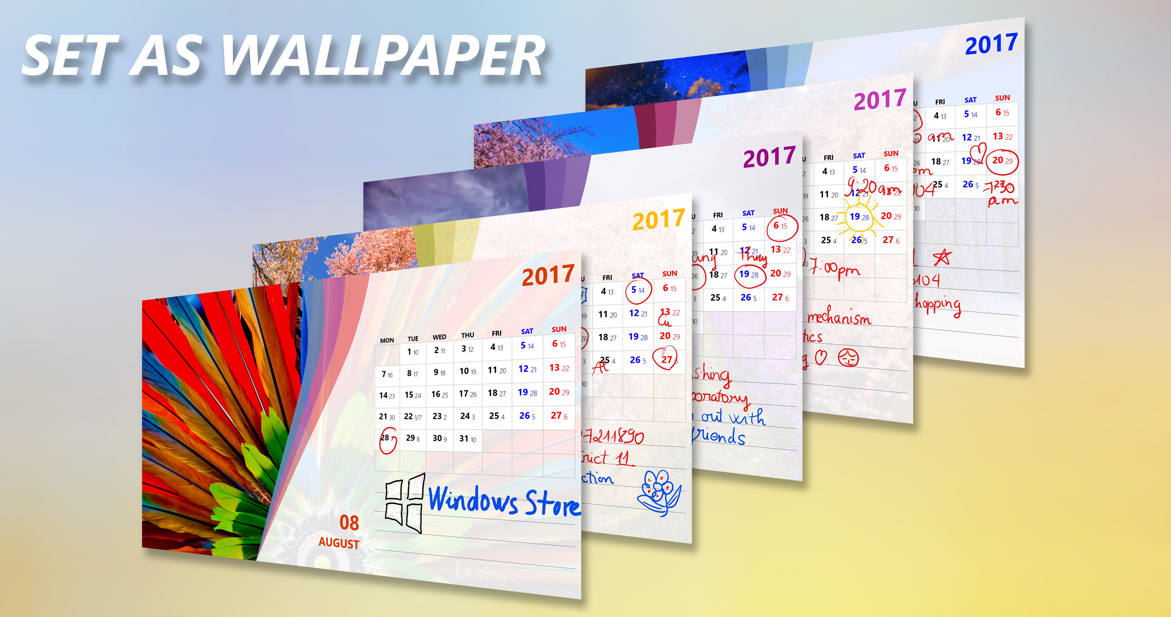Calendar Paper